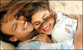 Vivek Oberoi and Kareena Kapoor