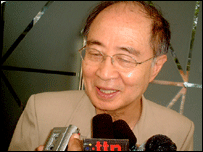 Japanese special envoy Yashushi Akashi