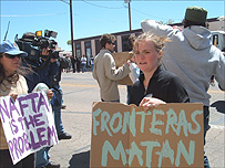 Manifestação no Arizona
