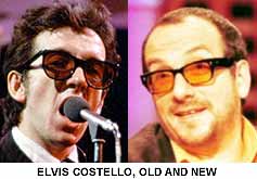 Elvis Costello, old and new