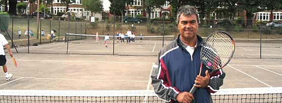 Tennis Coach Robby Sukhdeo