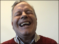 Dr Mike Townsend, laughing
