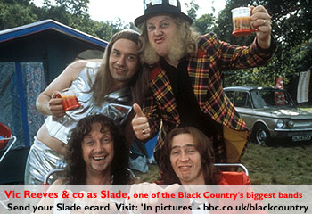Vic Reeves & co as Slade