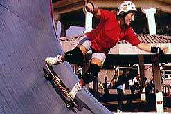 skateboarding