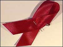 World Aids Day red ribbon