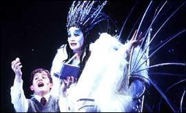 Scene from the RSC's The Lion The Witch and The Warwdrobe 