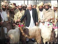 گورنر سرحد علی محمد جان اورکزئی 