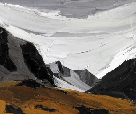Snowdonia by Sir Kyffin Williams. Image Copyright © 2002-2011 Bonhams 1793 Ltd.