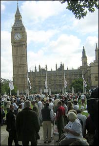 Budova parlamentu v Londýně