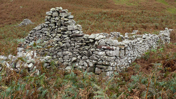 The 'blackhouse' at Laggan