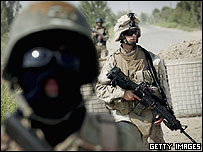 Irak'daki Amerikan askerleri 