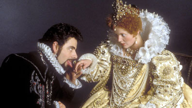 Lord Blackadder and Queen Elizabeth I