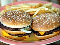 Hamburgery a hranolky