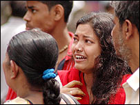 असम में धमाका के बाद लोग (फ़ाइल फ़ोटो)