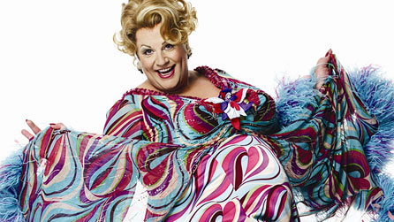 Michael Ball dressed as Edna Turnblad in Hairspray