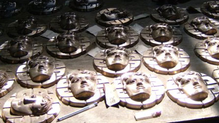 Photograph of Bafta Cymru awards in production