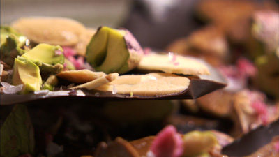 Sea salt chocolate snaps