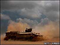 Gazze'de İsrail tankı (11 Haziran)