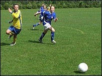 Brandon Lasses Under 15's in action