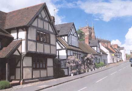 Church Street in Malpas