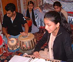 Rumena Mohima Begum and her band
