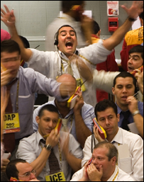 Operadores na Bovespa (AP)