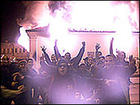 Násilí v kosovské Mitrovici