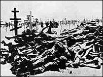 Багатьох померлих під час голодомору ховали в загальних могилах