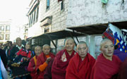 Monks in the Barkhor