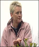 Head gardener, Tina Hammond