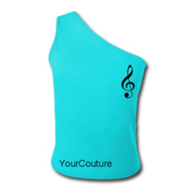 YourCouture Top: Treble Clef