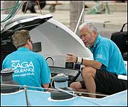 Planning the repairs. Photo: onEdition