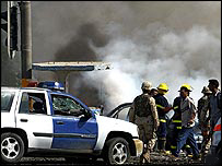  Výbuch v Zeleé zóne (ilustrační foto)