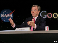 Diretor-executivo da Google, Eric Schmidt