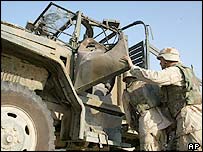 Soldados americanos no Iraque