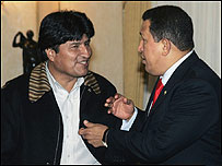 Morales e Chávez