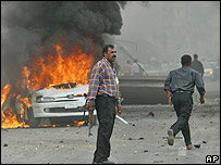 जलती कार