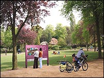 Walsall Arboretum, artist impression