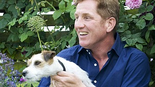 Johnnie Boden and his dog Sprout