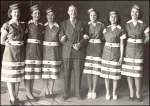 Doris Taylor and Tommy Handley