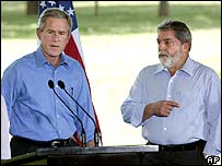 Tổng thống Mỹ và tổng thống Brazil