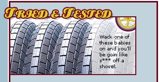 Demolition Zeppelin tyres