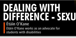 Étáin O'Kane works as an advocate for students with disabilities