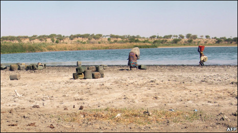 A view from the shores of Lake Chad