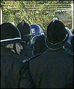 Police @ Kellingley Colliery, September 1984