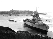 HMS Wave in St Ives