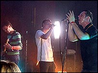 The Twang performing