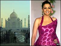 Tádž Mahal a Aishwarya Raiová
