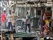 Irak'ta intihar saldırısına hedef olan lokanta