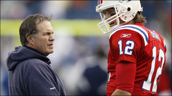 Bill Belichick has enjoyed huge success as Patriots Head Coach with Tom Brady as his quarterback. Photo: AP